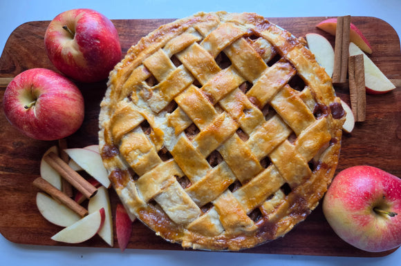 Salted Caramel Apple Pie
