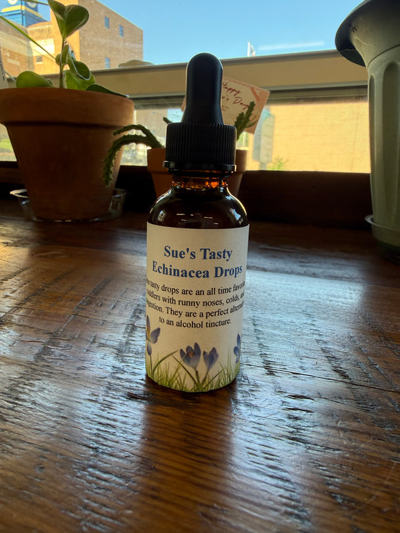 Sue's Tasty Echinacea Drops