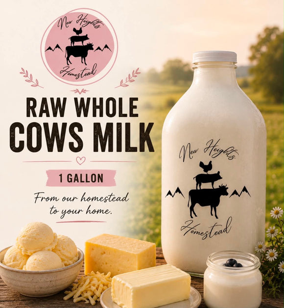 Raw Whole Cows Milk